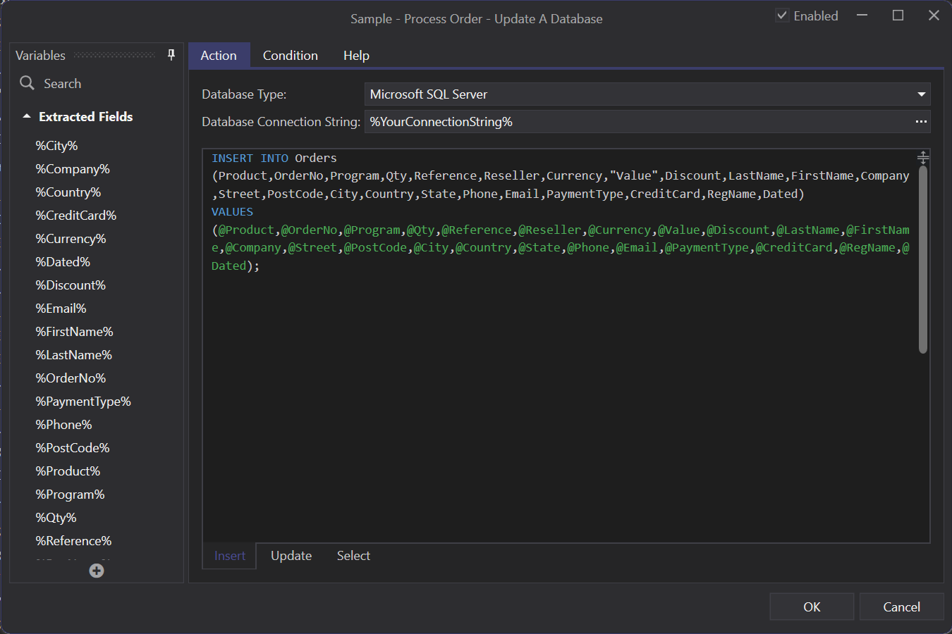 Update A Database