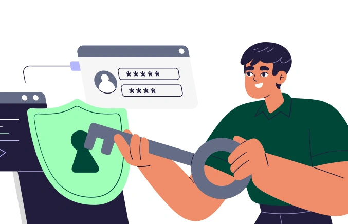 Lock and key secure HIPPA compliant automation